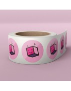 Adhesivos - Etiquetas en Bobina BARATAS + de 10.000.000 de impresiones